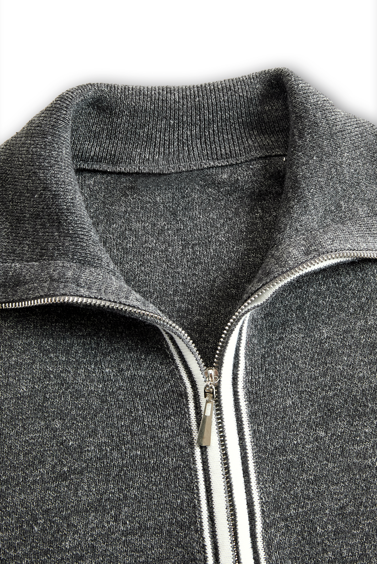 Piper | Women's Knit Dress with Zip Polo Collar