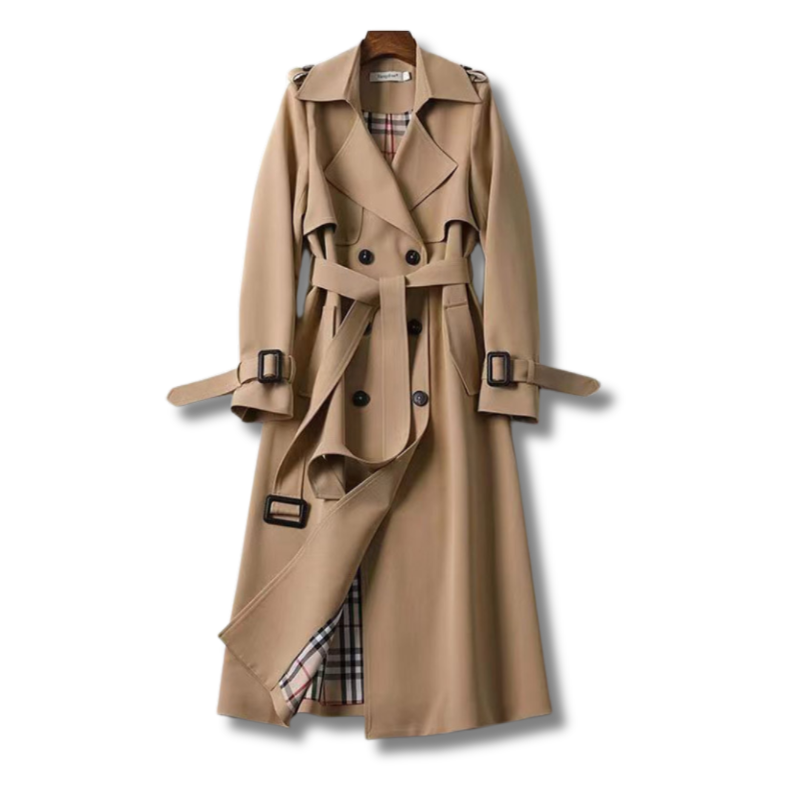Isabella | Dame Trenchcoat med Bælte