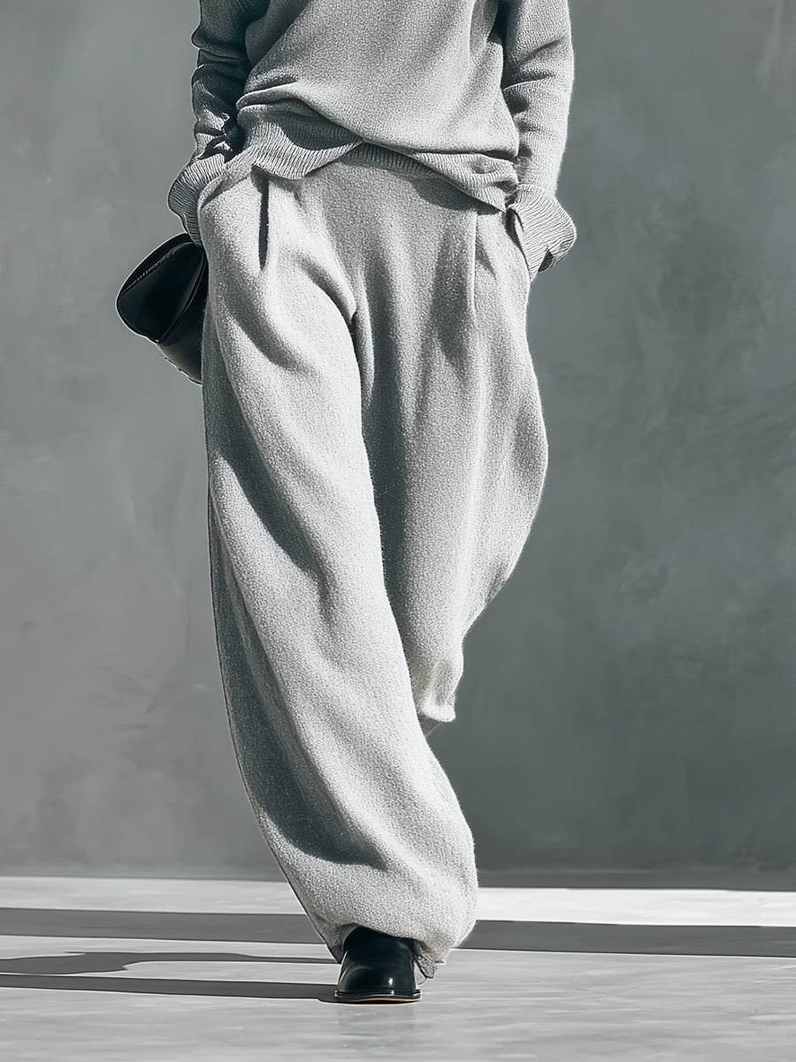 Simone | Women's One Shoulder Cut-Out Knit Set