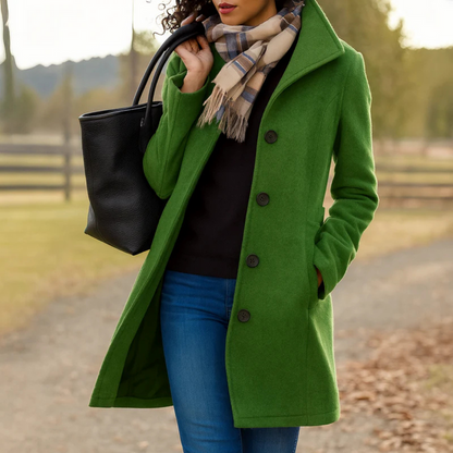 Connie | Dame Elegant Klassisk Frakke