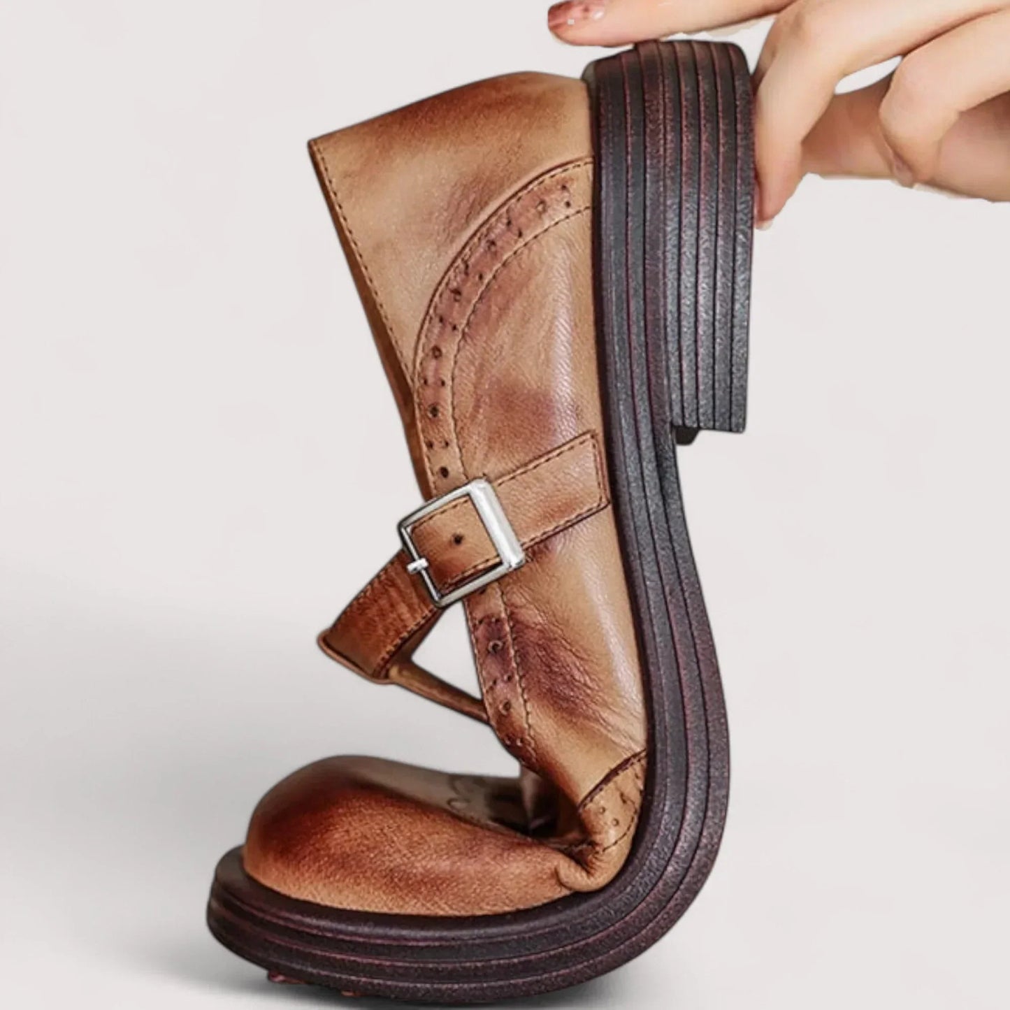 Tara | Cushioned Comfort T-Strap Mary Jane Shoes