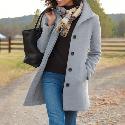 Connie | Dame Elegant Klassisk Frakke