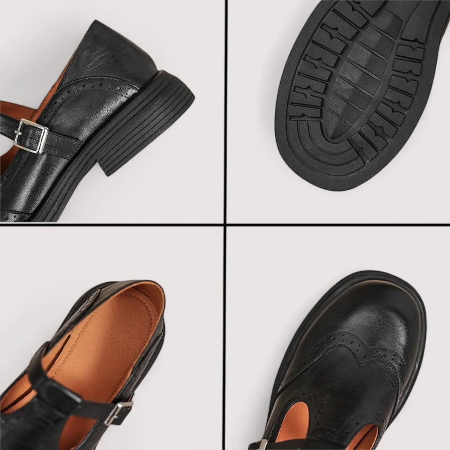 Tara | Cushioned Comfort T-Strap Mary Jane Shoes