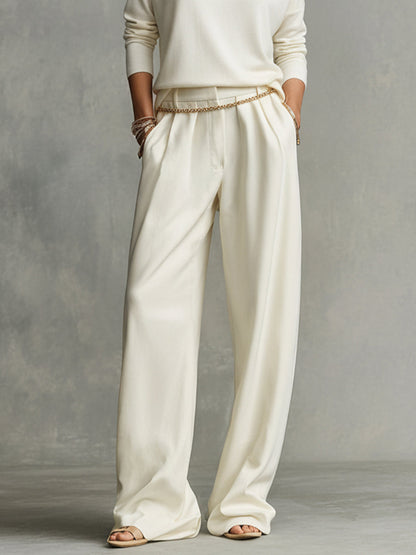 Iris | Women's Ivory Oversized Knit Turtleneck