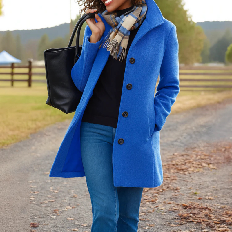 Connie | Dame Elegant Klassisk Frakke