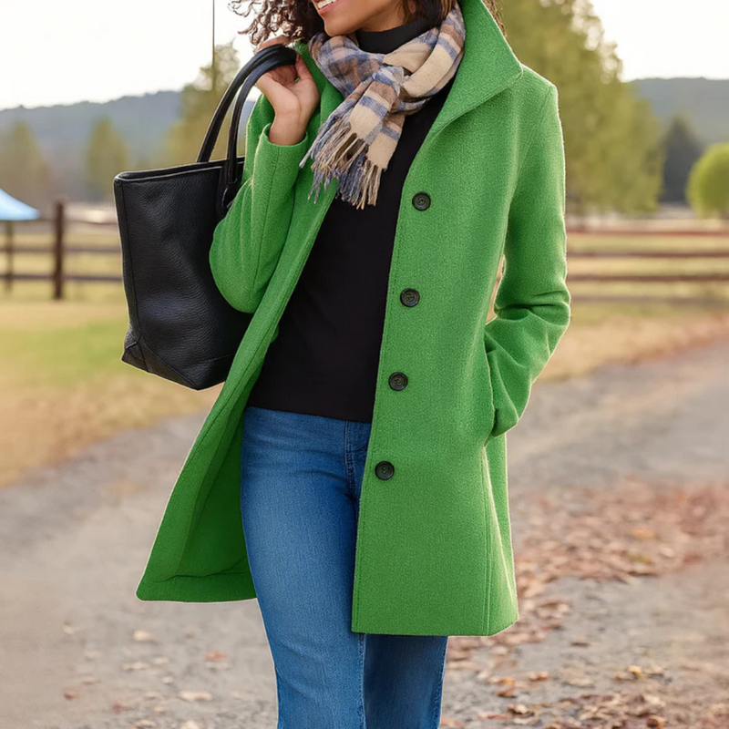 Connie | Dame Elegant Klassisk Frakke