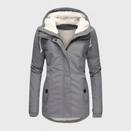 Amelie | Manteau d'Hiver Imperméable à Capuche pour Femme