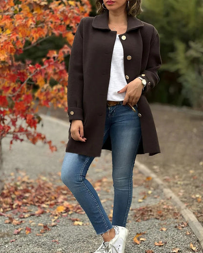Lirenne | Dame Klassisk Oversized Frakke