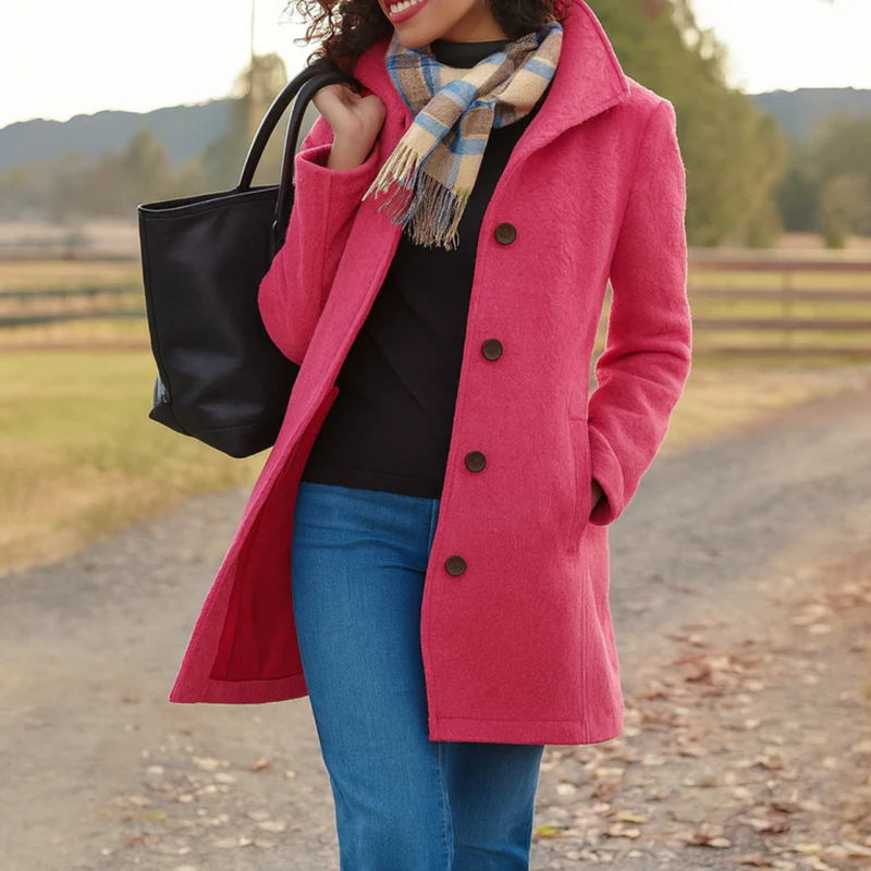 Connie | Dame Elegant Klassisk Frakke