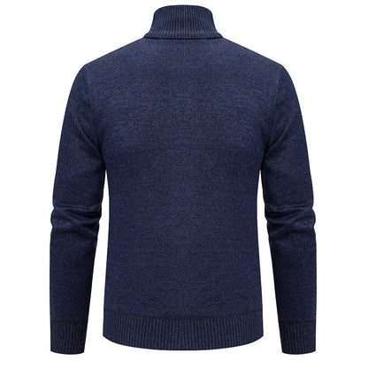 En Herre Cardigan med Lynlås