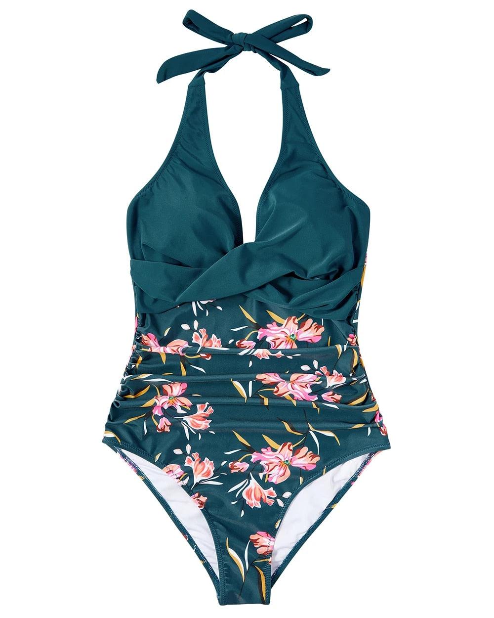 Zoe | Backless Push-Up One Piece Swimsuit