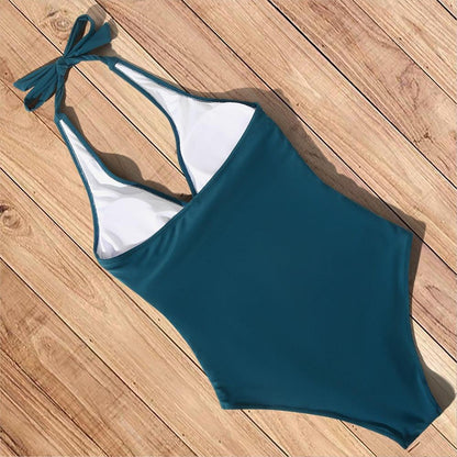 Zoe | Backless Push-Up One Piece Swimsuit