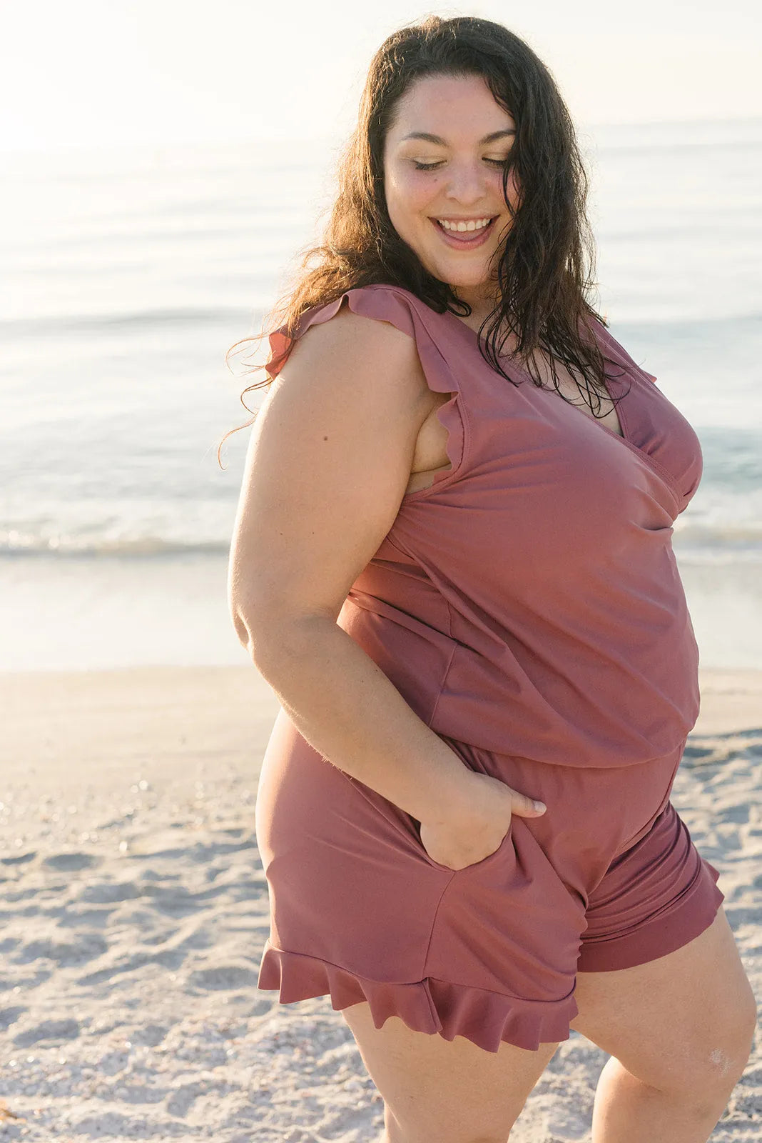 Olivia | Tummy Control One Piece Beach Swimsuit