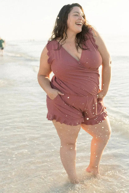 Olivia | Tummy Control One Piece Beach Swimsuit