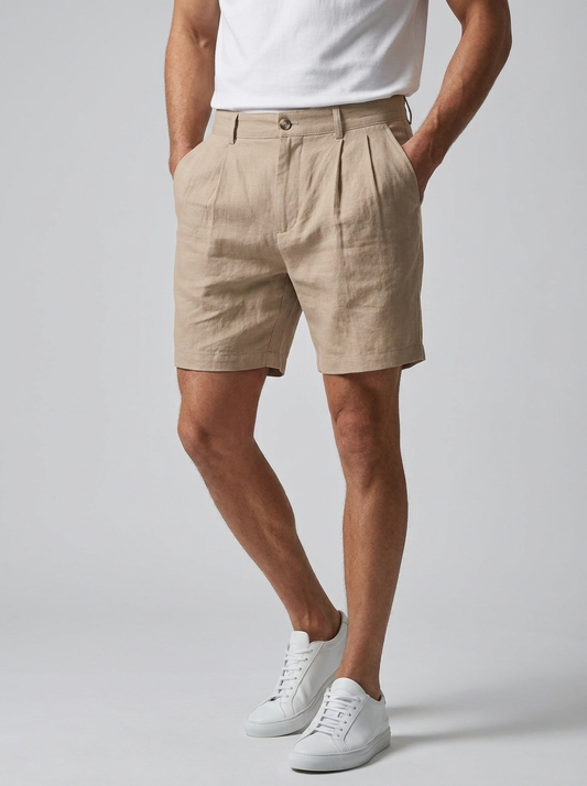 Juno | Chinos Shorts Med Læg Og Opsmøg