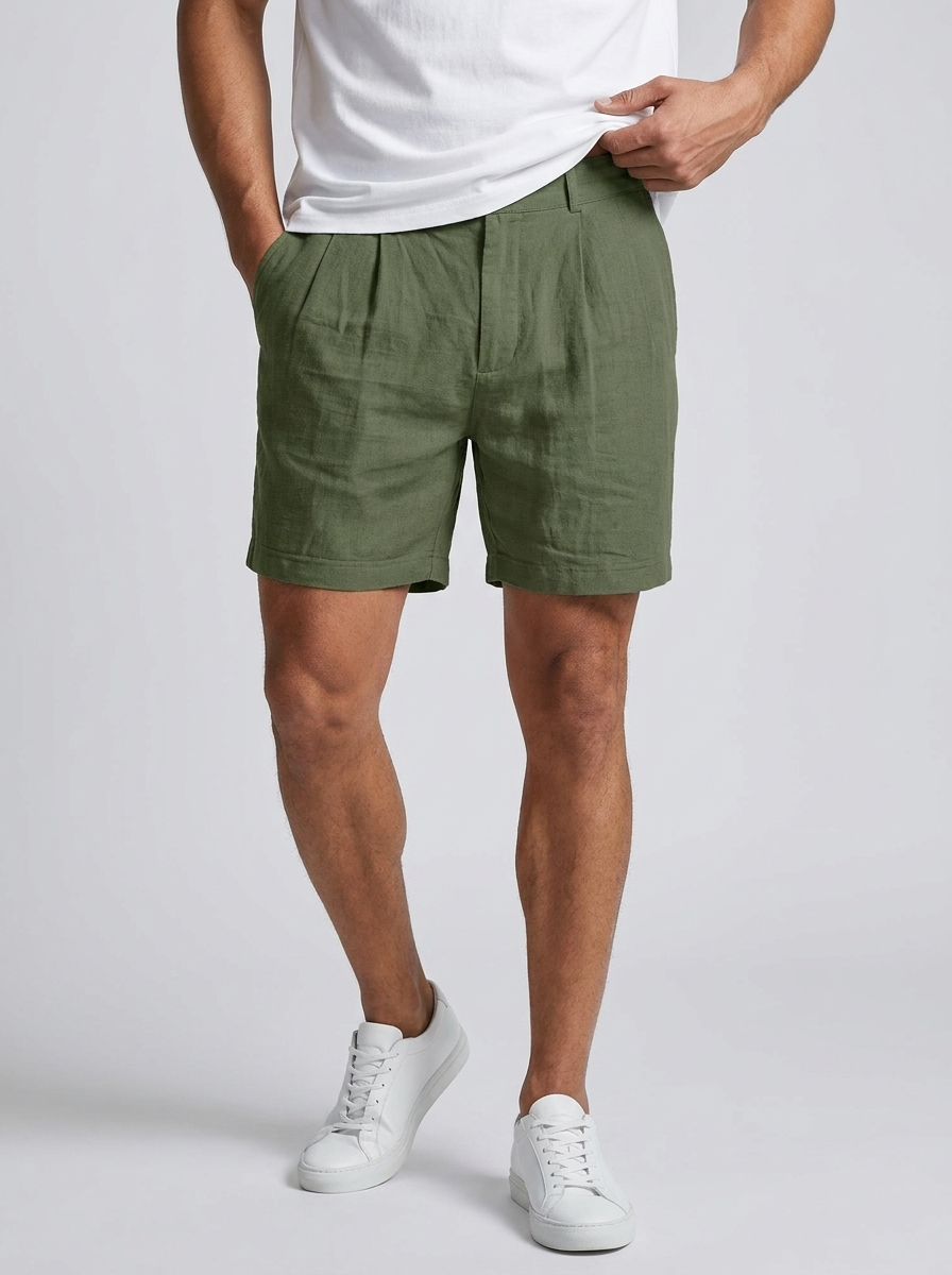 Juno | Chinos Shorts Med Læg Og Opsmøg