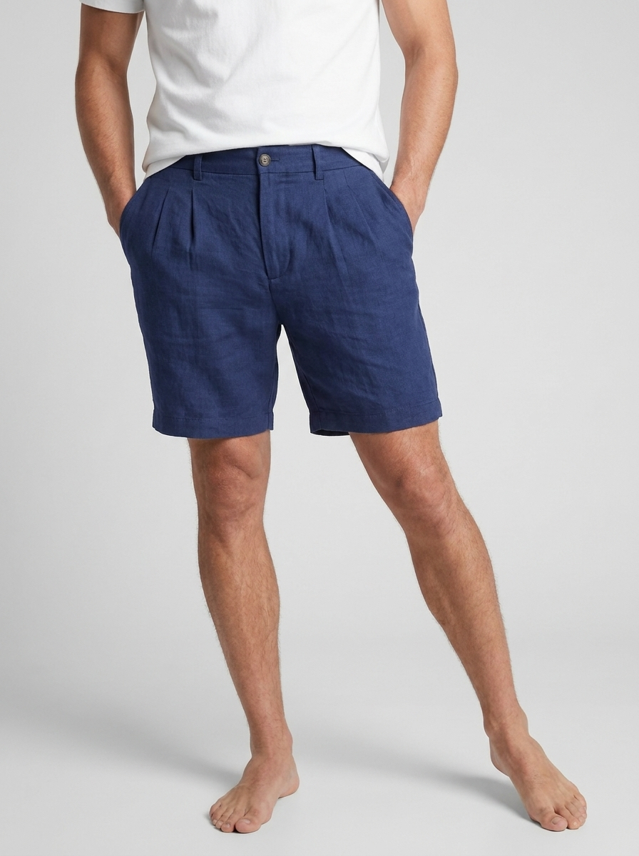 Juno | Chinos Shorts Med Læg Og Opsmøg