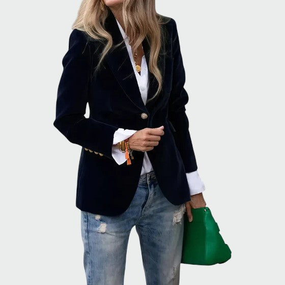 Lileth | Dame Tidløs Fløjlsblazer
