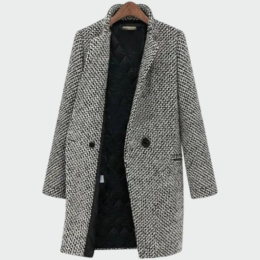 Olivia | Manteau Long en Laine Élégant pour Femme
