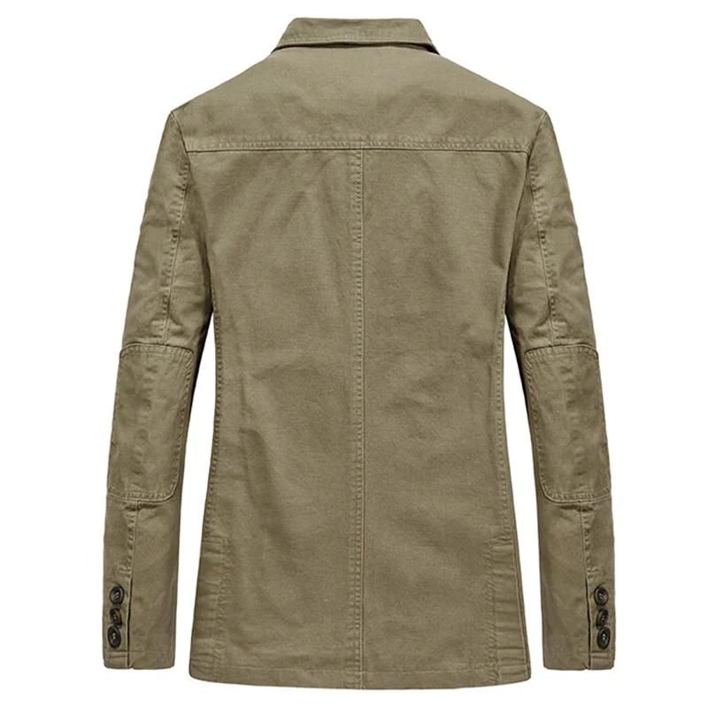 En Herre Casual Blazer med Revers