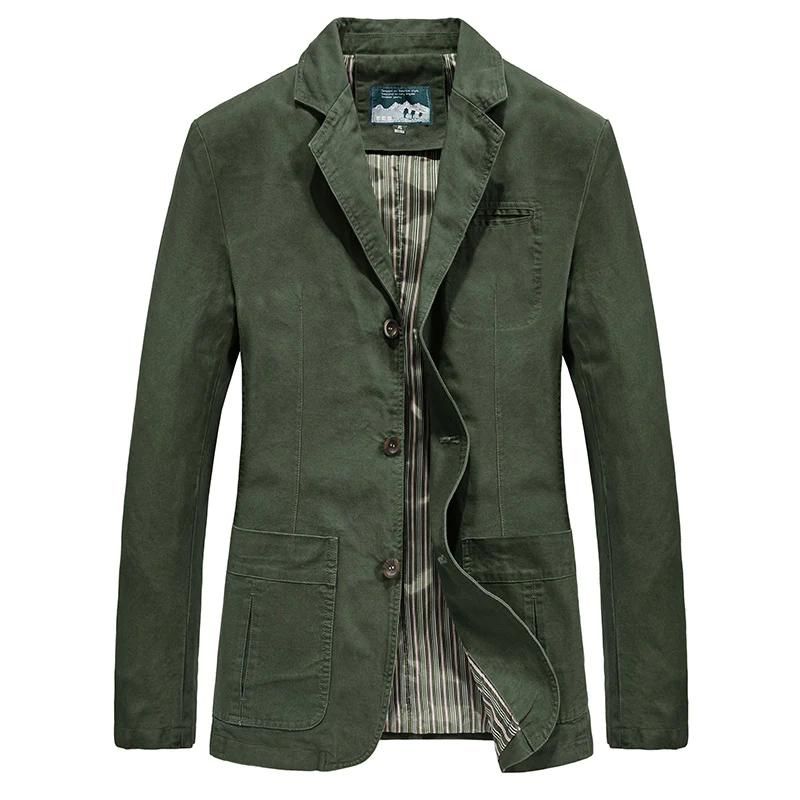 En Herre Casual Blazer med Revers