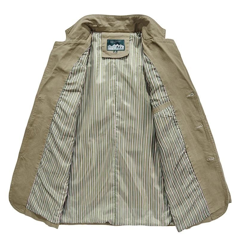En Herre Casual Blazer med Revers