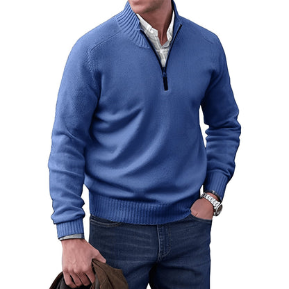 Ryan | Men's Quarter Zip Knit Sweater