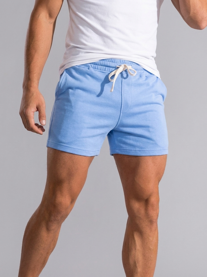 Roco | Bløde Joggershorts Med Snøre Og Slim Pasform