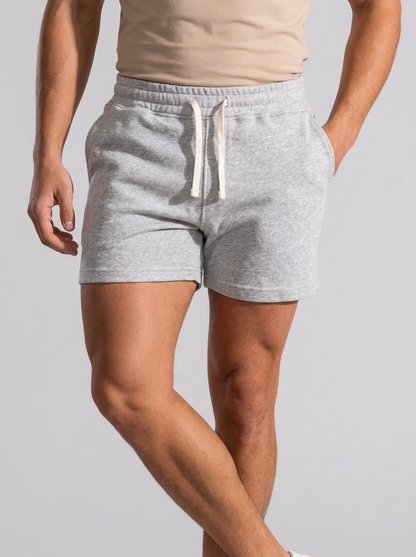 Roco | Bløde Joggershorts Med Snøre Og Slim Pasform