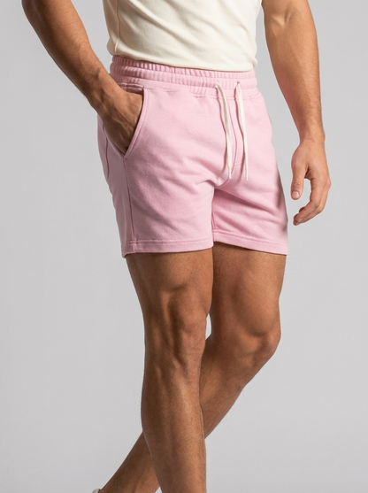 Roco | Bløde Joggershorts Med Snøre Og Slim Pasform