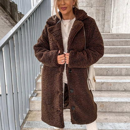 En Oversized Teddyfrakke