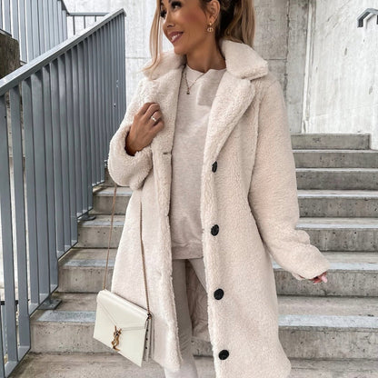 En Oversized Teddyfrakke
