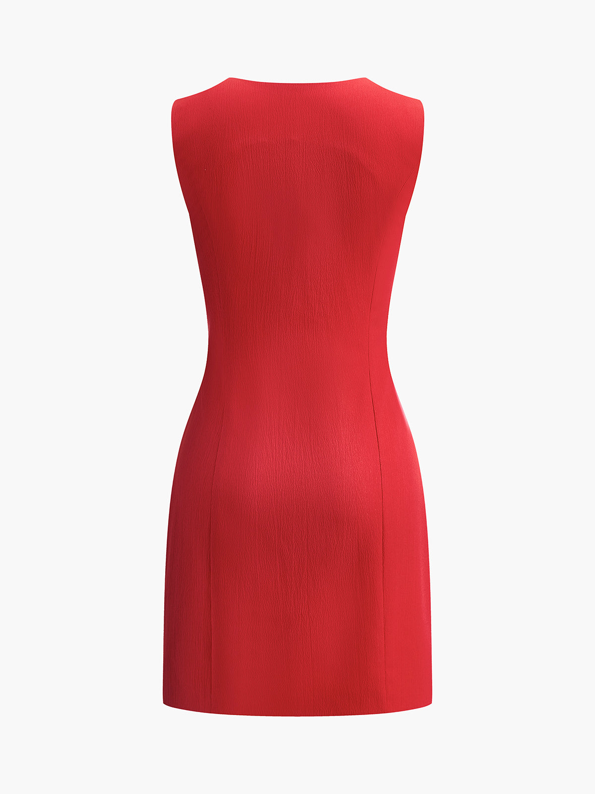 Melissa | Deep V-Neck Linen Sleeveless Sundress